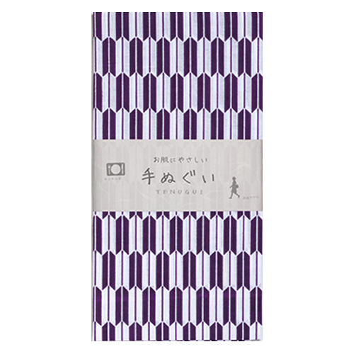 矢絣(紫)