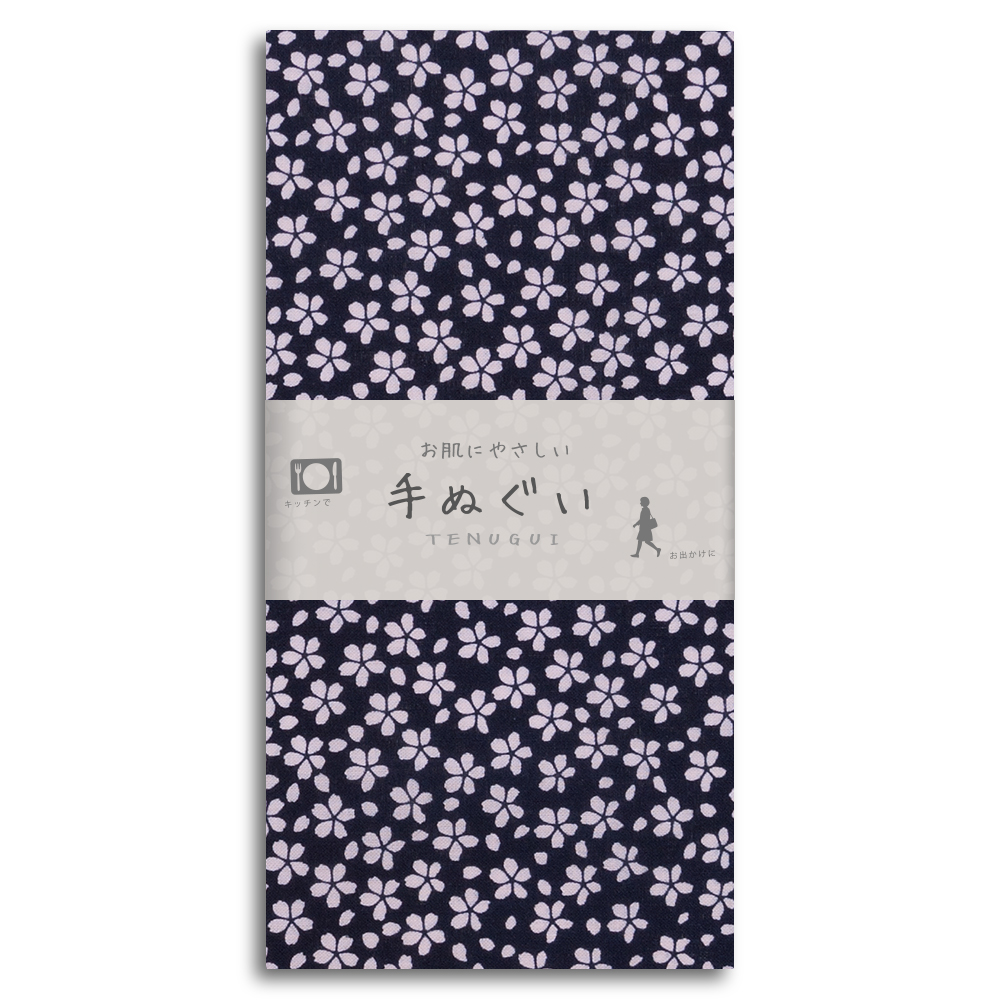 夜桜(紺)